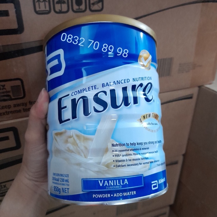 Sữa Bột Ensure Úc 850g