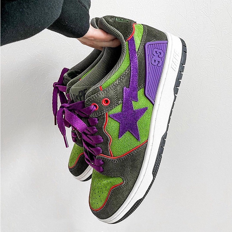 Giày BapeSta Sneaker, Nhiều mẫu, hàng oder 10-12 ngày, full size 36-43, fullbox BapeVN