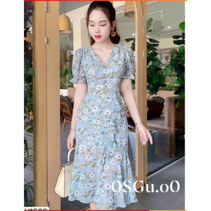 💞ĐẦM VOAN HOA BÈO ĐUÔI CÁ CỰC XINH 💞