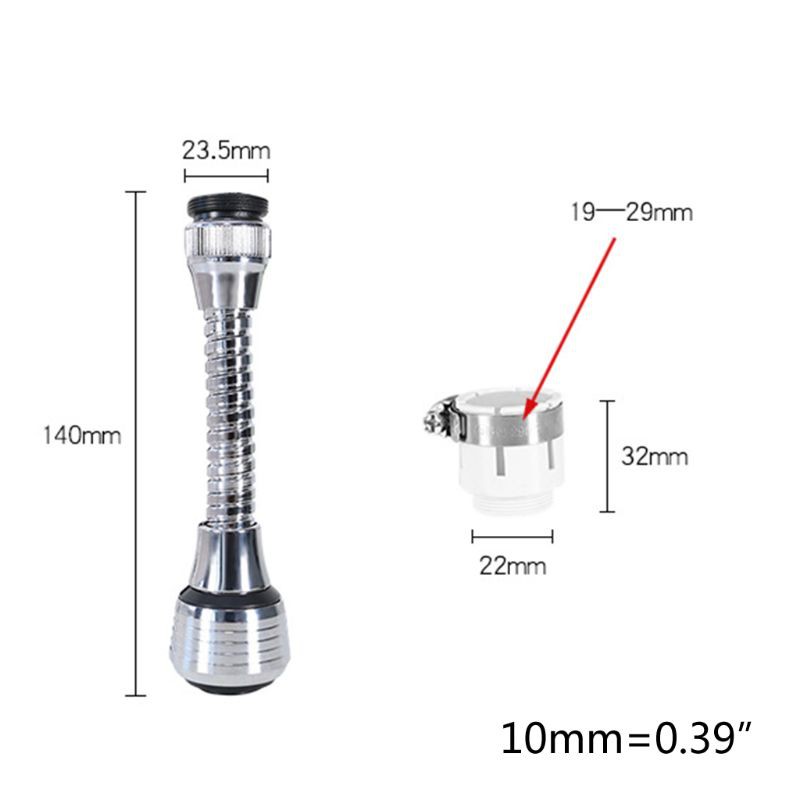 Đầu Lọc Vòi Nước Bằng Thép Không Gỉ