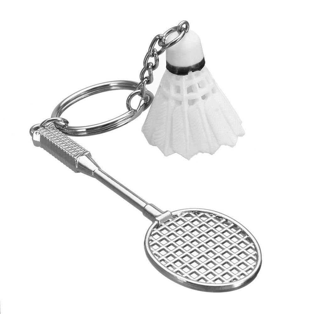 Móc Khóa Hình Vợt Cầu Lông Aron1 Mini Nhiều Màu Sắc Dễ Thương Giá Đỡ
