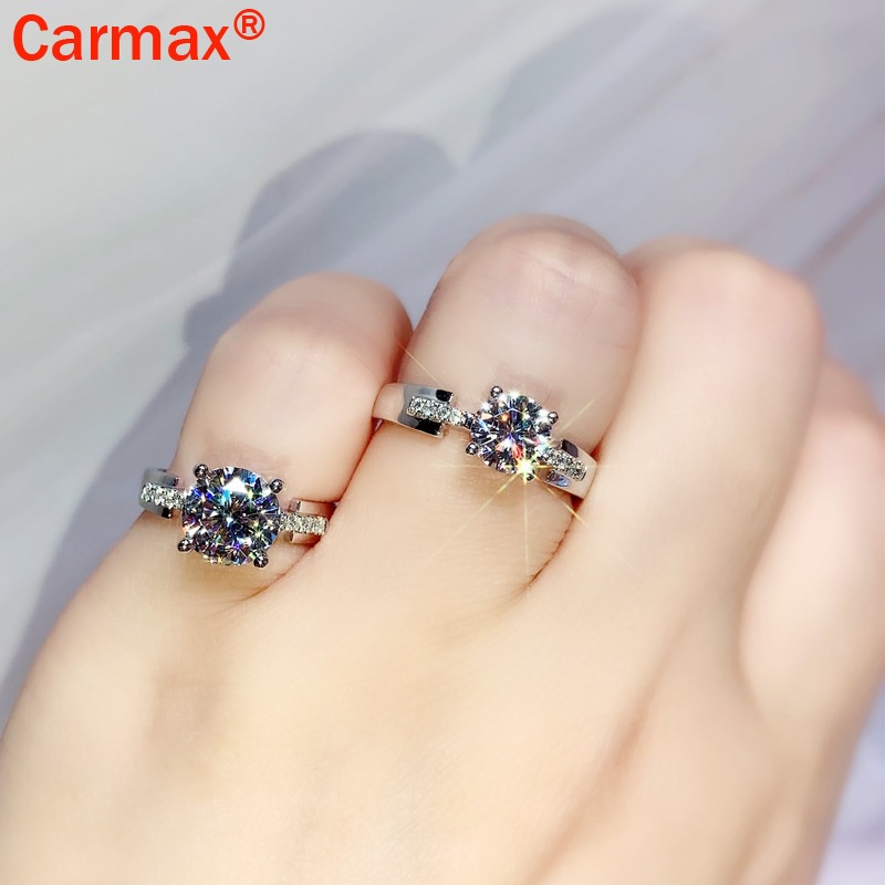 Nhẫn Moissanite Mới