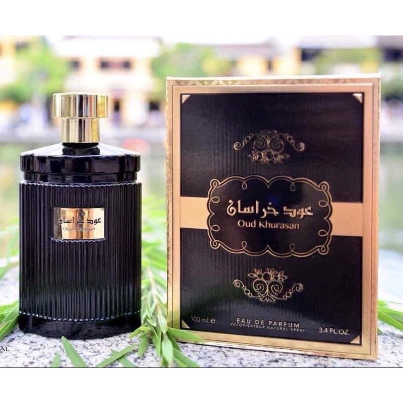 Nước Hoa Chính Hiệu DUBAI Khurasan 100ml(Tặng ngay 10 mặt nạ-1serum-1móckhoá)