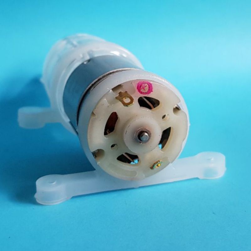 Bơm mini 6-12v R385 trong suốt ,hàng tốt,siêu bền