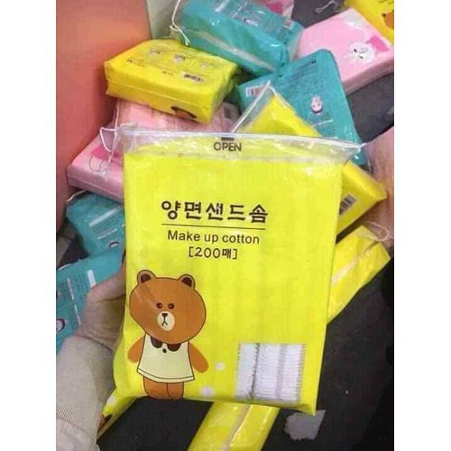 Bông tẩy trang Hàn Quốc