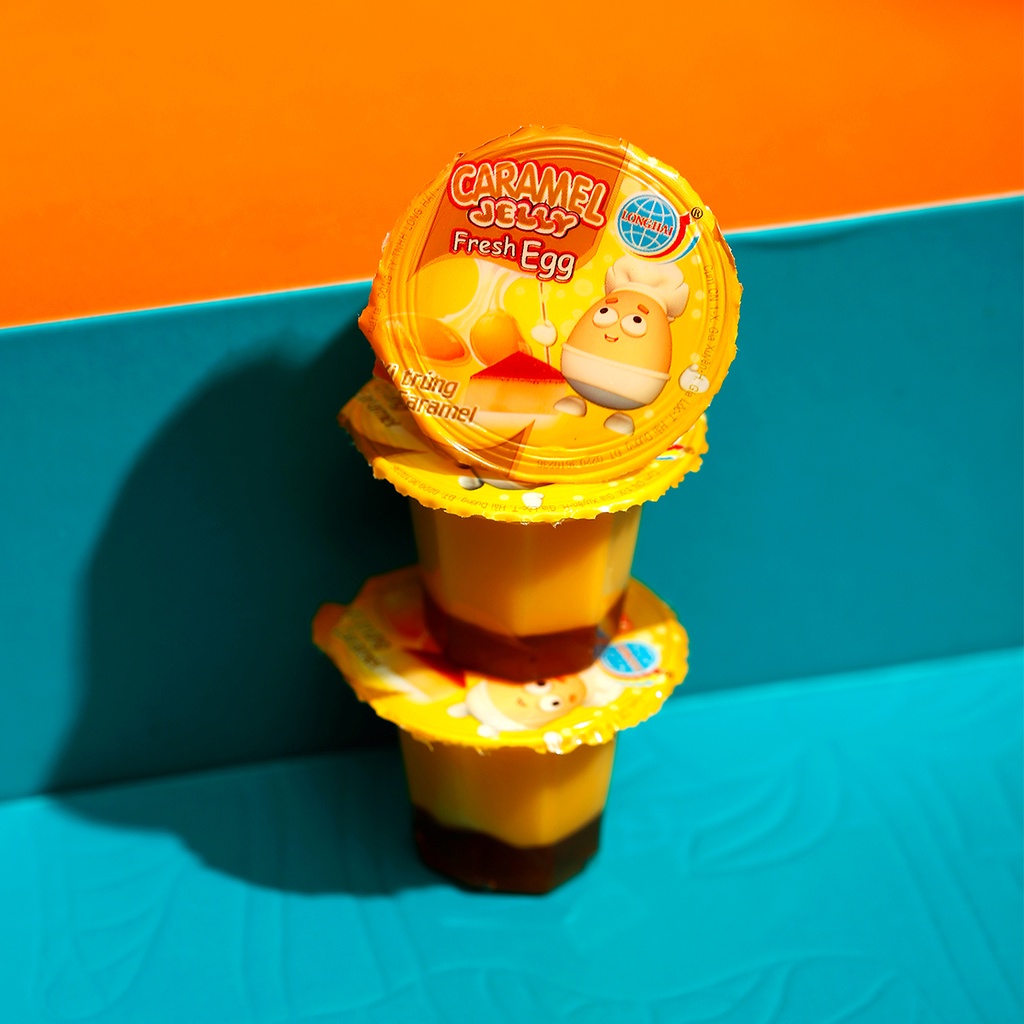 Thạch Caramel Lapatie Trứng Long Hải Trọng Lượng Túi 400 G