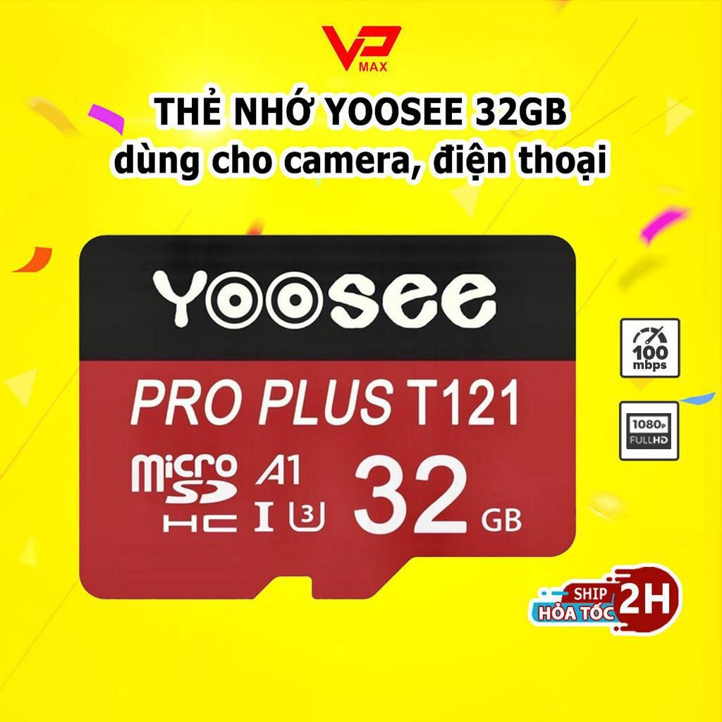 Thẻ nhớ Yoosee Pro Plus Hikvision 64gb 32Gb - 100Mb/s