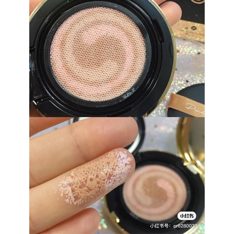 Phấn nước DPC Pink Aura vỏ da tặng kèm lõi | BigBuy360 - bigbuy360.vn