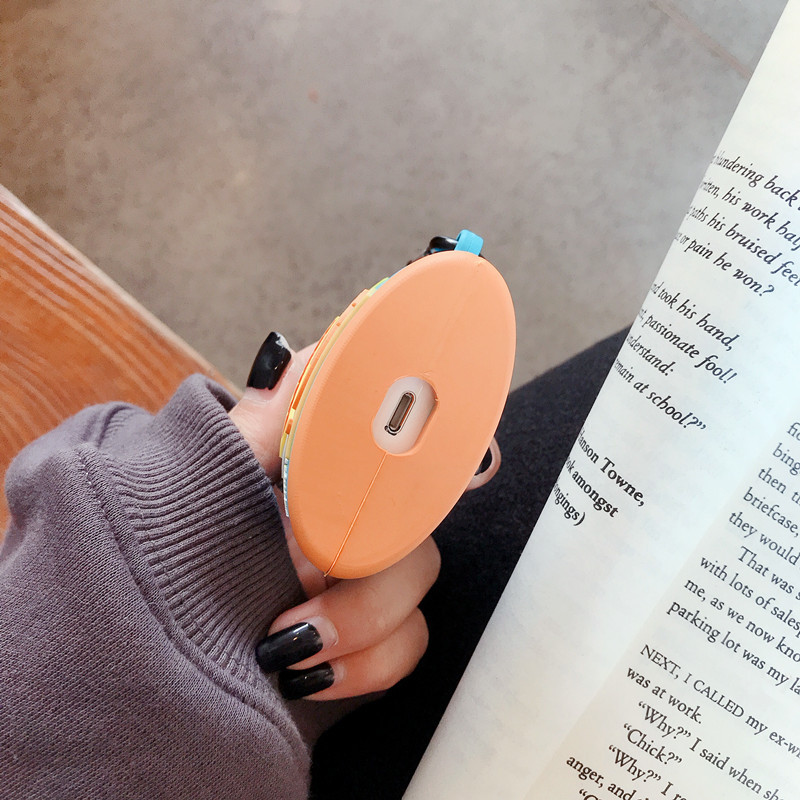 Vỏ bảo vệ hộp sạc tai nghe không dây bằng silicon dẻo họa tiết đáng yêu cho Airpods 1&2 | BigBuy360 - bigbuy360.vn