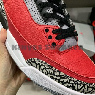 Giày Air Jordan 3 "Red Cement" (Best Quality)