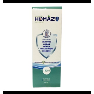 HOMAZ ONE nước súc miệng - họng
