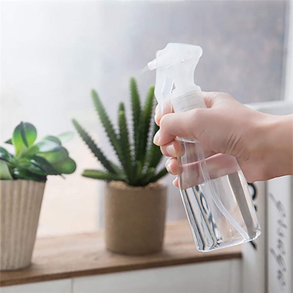 [Hàng mới về] Chai xịt nhựa cầm tay phun sương mịn có thể đổ đầy dùng tưới cây/cấp ẩm/cắt tóc cho salon