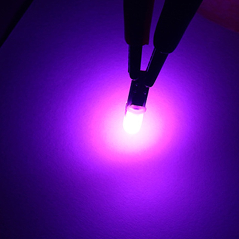 Set 10 Bóng Đèn LED T5 3014-2smd 1 4W Ánh Sáng Trắng Dành Cho Ô Tô