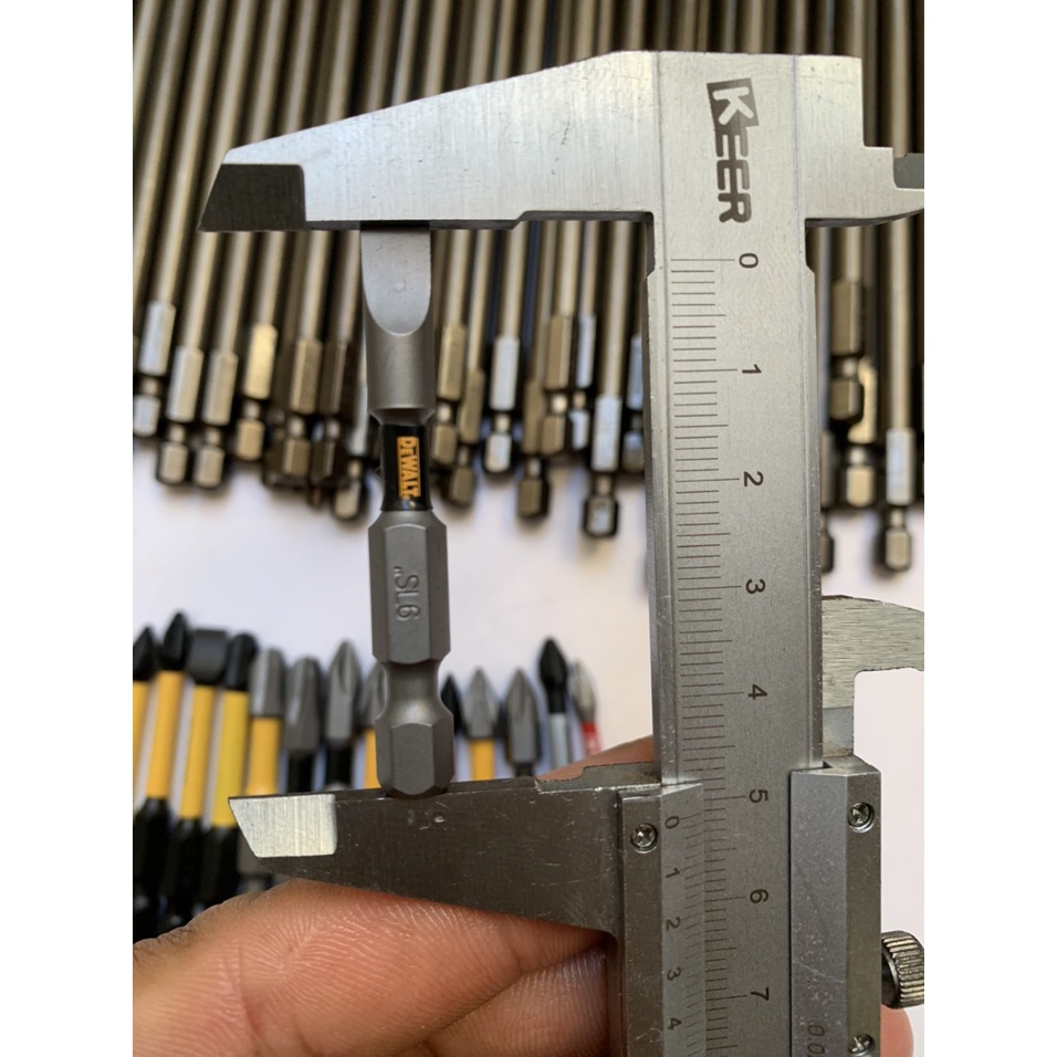 Bộ mũi vít PH1 - PH2 - PH3 - SL6 - vít điện tử chính hãng có từ