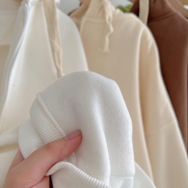 Áo Khoác Nỉ Basic Đủ Màu