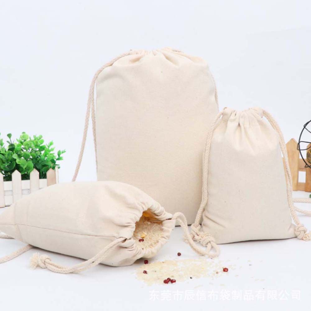 Túi dây rút đựng gạo chống bụi có thể tái sử dụng