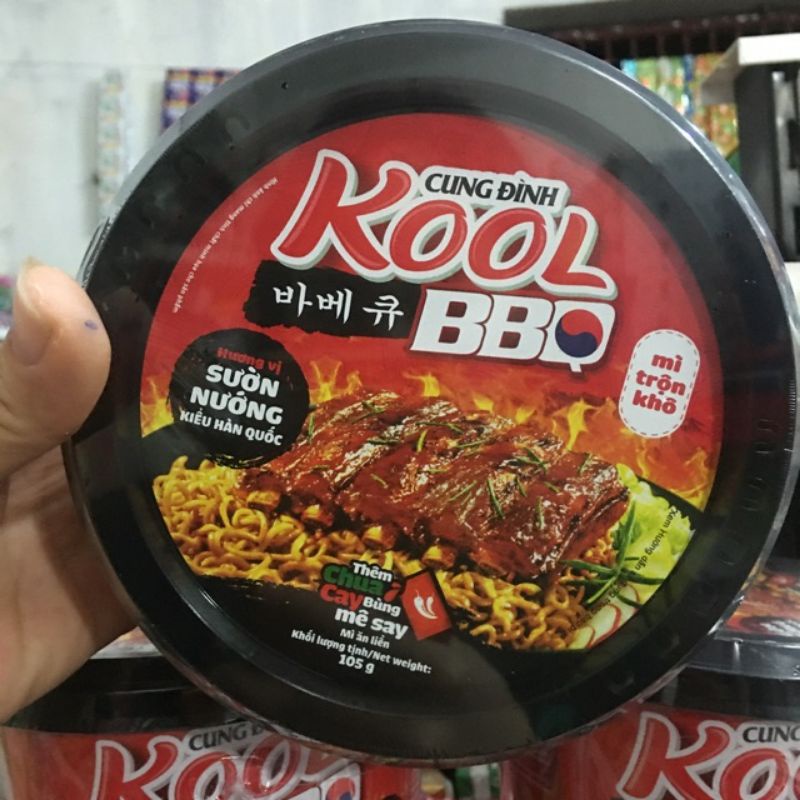 ⚡Date mới⚡ Mì trộn Cung Đình Kool Spaghetti/BBQ tô 105g | BigBuy360 - bigbuy360.vn