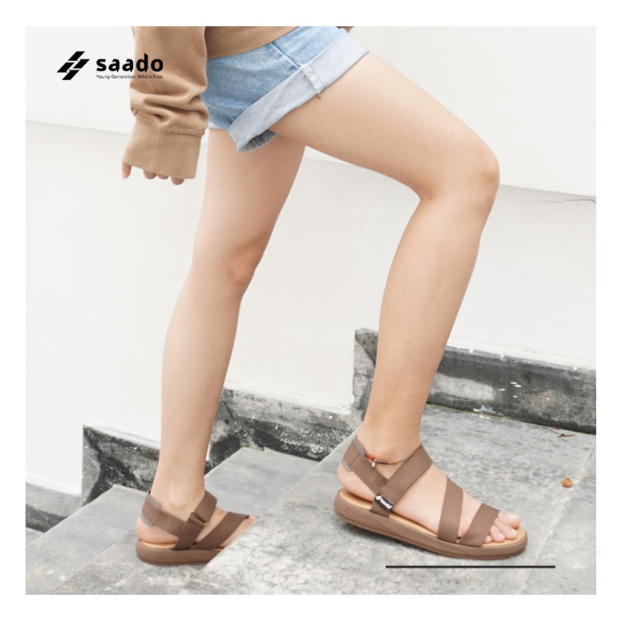 [SAADO Vietnam] Giày Dép Sandal SAADO - QT05 - Alphalibe Viên Kẹo Ngọt Ngào