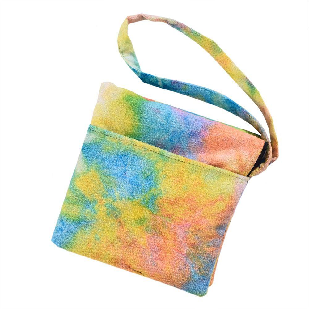 JARRED Vỏ Bọc Ghế Ngồi Đi Biển Mềm Mại Chống Trượt Thấm Hút Nước Không Rơi Có Túi Tiện Lợi