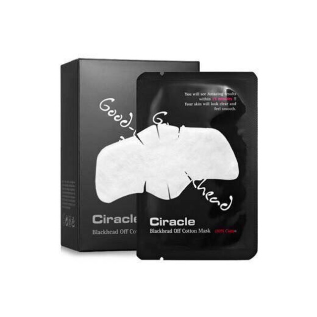 Miếng Dán Hút Mụn Good-Bye Black Head Cotton Mask Ciracle