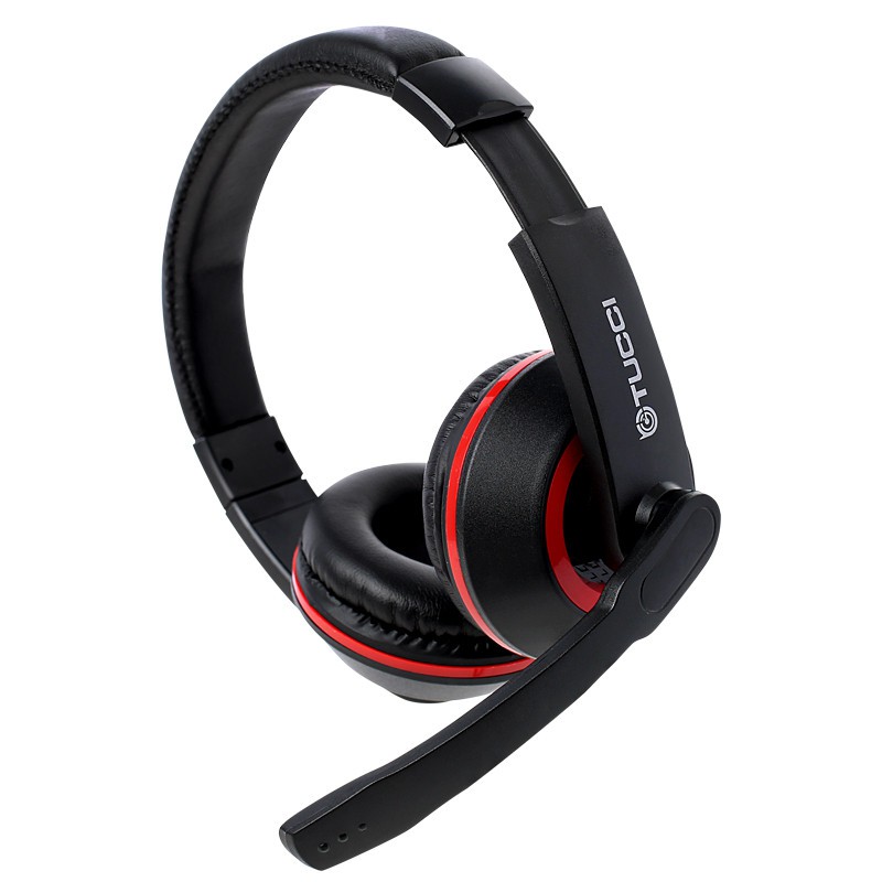 Tai Nghe Gaming Chụp Tai Headphone Có Dây TUCCI X5 - Tai Nghe Nhạc Có Mic Máy Vi Tính Laptop | BigBuy360 - bigbuy360.vn