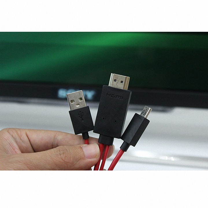 Cáp HDMI SamSung Kết Nối Từ Điện Thoại Sang TiVi ĐPG Full HD1080   [TongKho614]