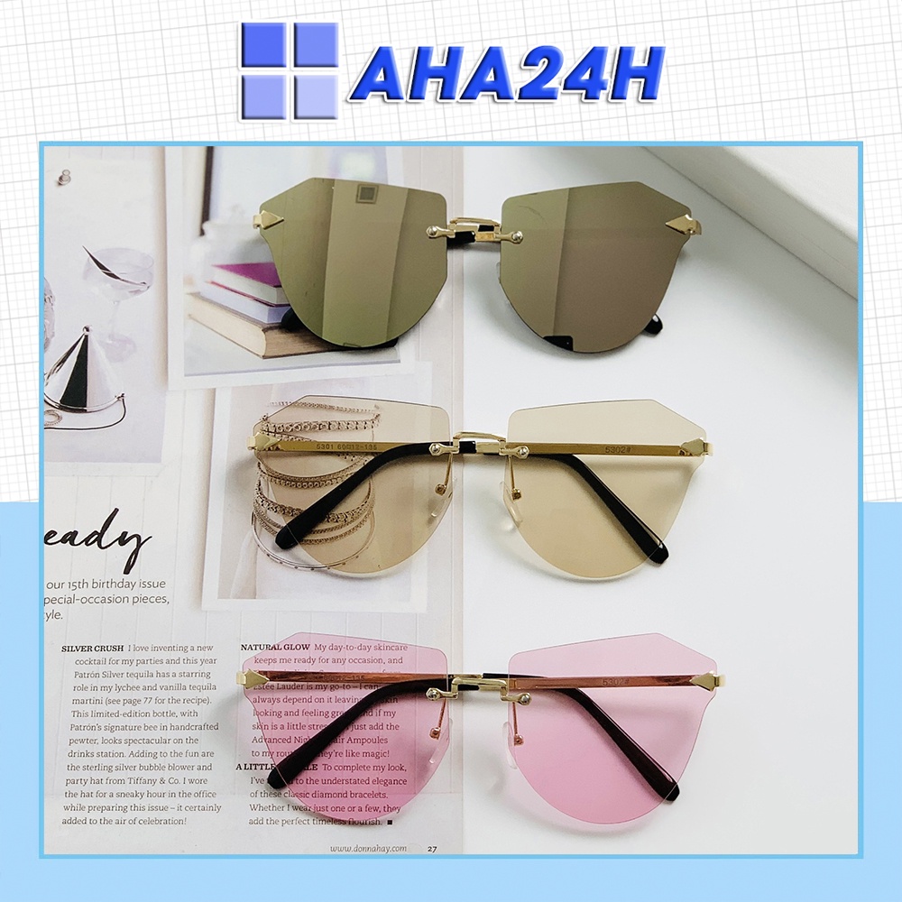 KÍNH MÁT NỮ THỜI TRANG MẮT XI ỐC MŨI TÊN 5302 CỰC XỊN SANG CHẢNH AH274