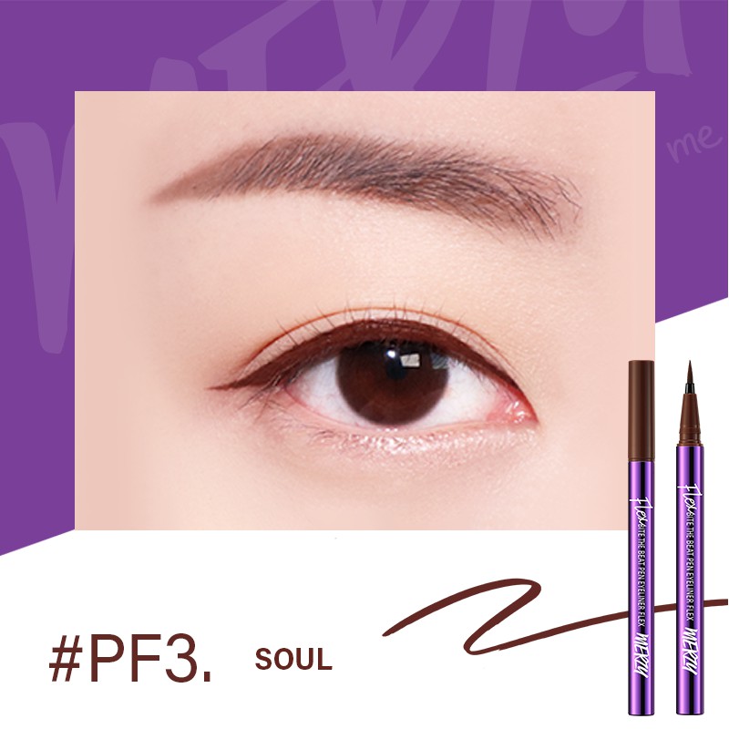 Bút kẻ mắt nước Merzy Bite The Beat Pen Eyeliner Flex 0.6g