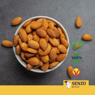 Hạnh Nhân Lõi Sấy Chín Ăn Liền (Almond) - Senzu Beans