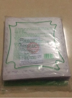 Tấm lót hoài an xanh cho bé