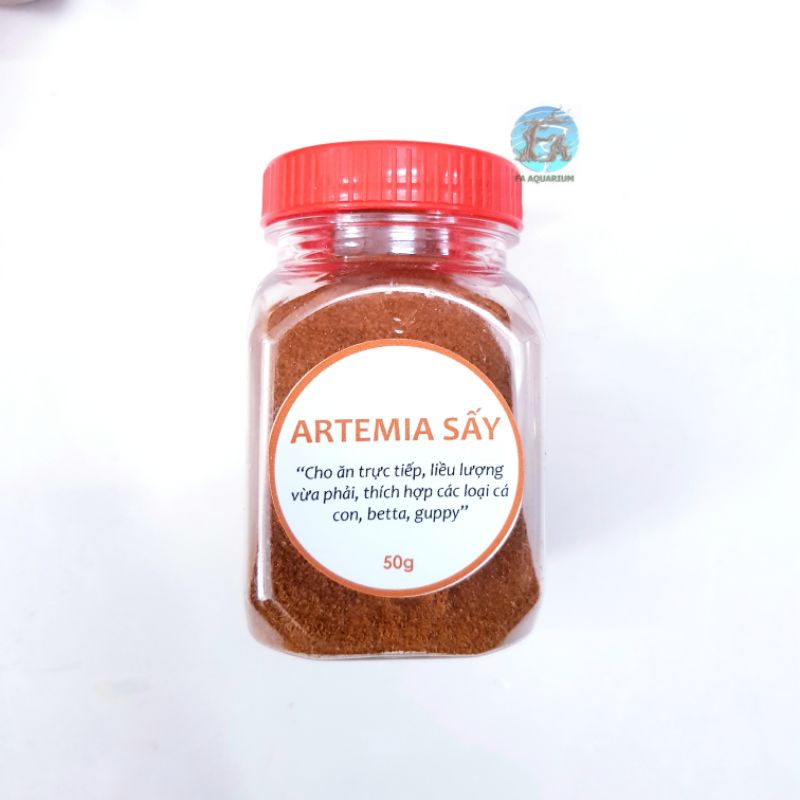 Artemia sấy khô - thức ăn cho cá con