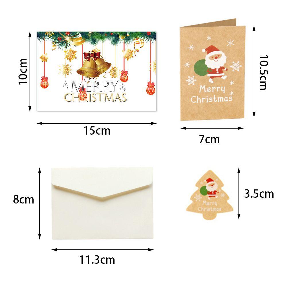 KRNY Thiệp Mời Giáng Sinh Hình Ông Già Noel
