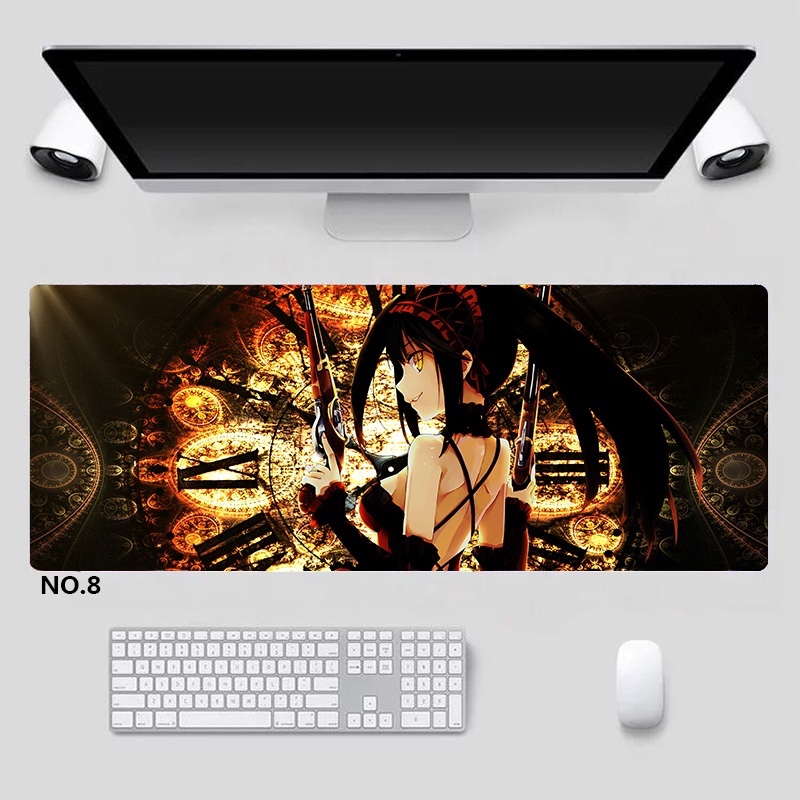 Tấm Lót Chuột Cỡ Lớn In Hình Nhân Vật Tokisaki Kurumi Trong Date A Live