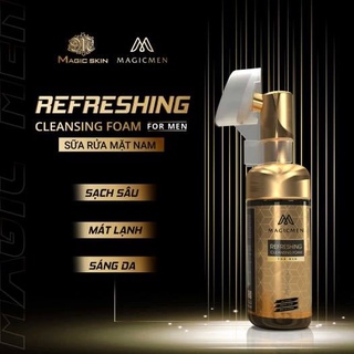 Sửa rửa mặt nam ngừa mụn sáng da Magic Skin