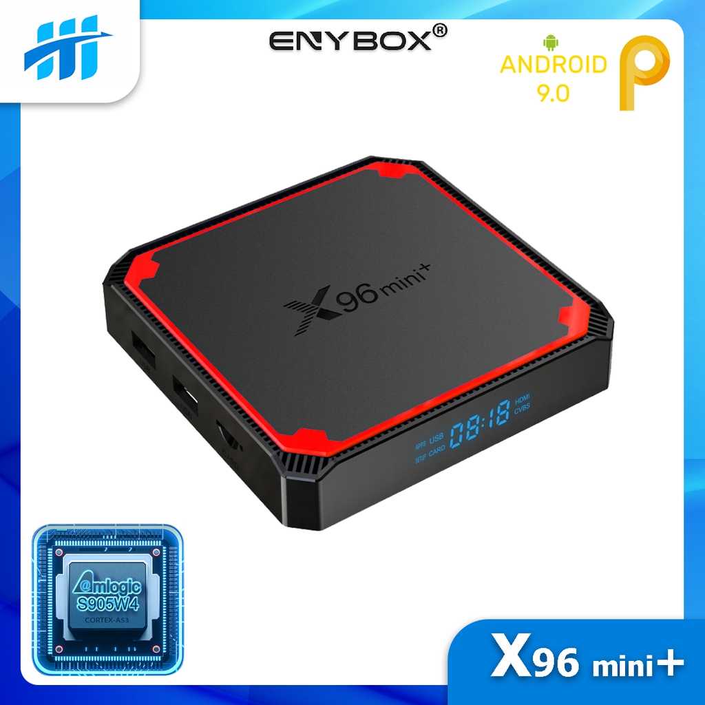 Android TV Box X96 mini+ - Amlogic S905W4, Android 9, Ram 2GB