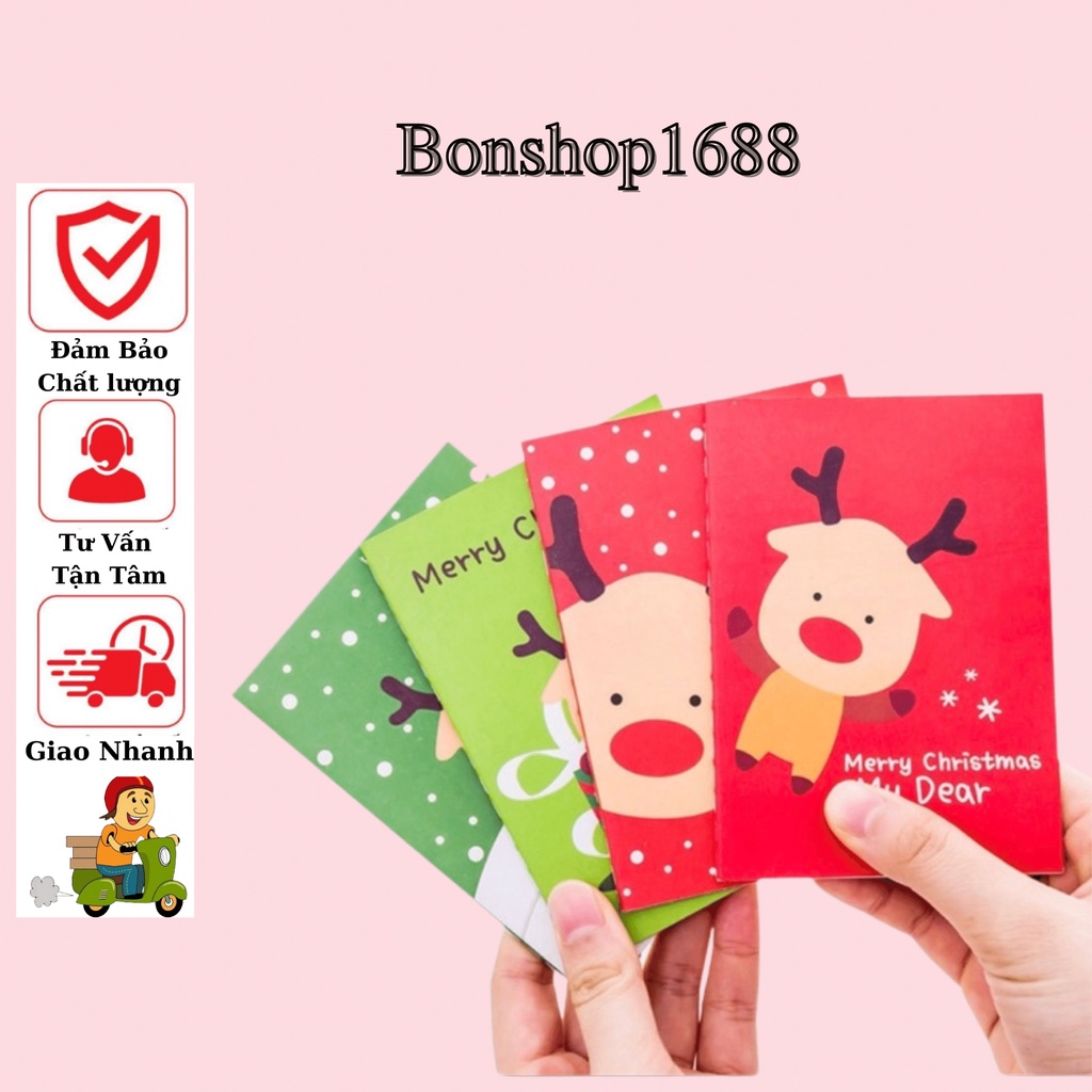 Sổ tay mini mùa giáng sinh noel 2021