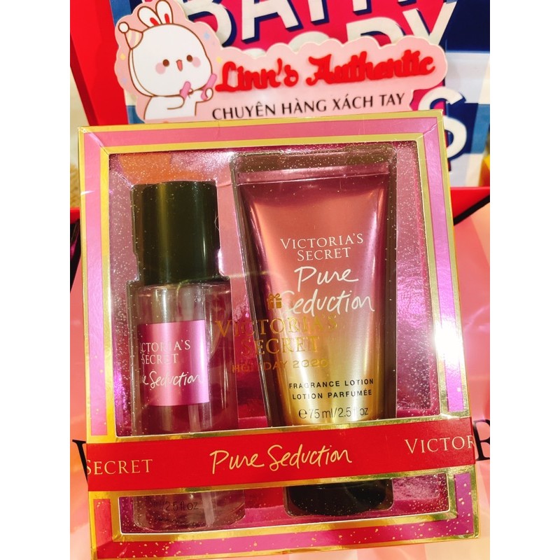 AUTHENTIC USA SET MINI VICTORIA’S SECRET PURE SEDUCTION BẢN LỄ HỘI 2020 🌸