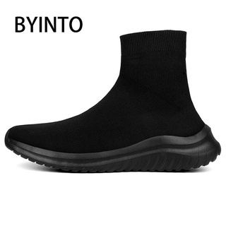 Giày thể thao cổ cao siêu nhẹ thoáng khí size lớn 36-45 thời trang mùa thu cho nam nữ
