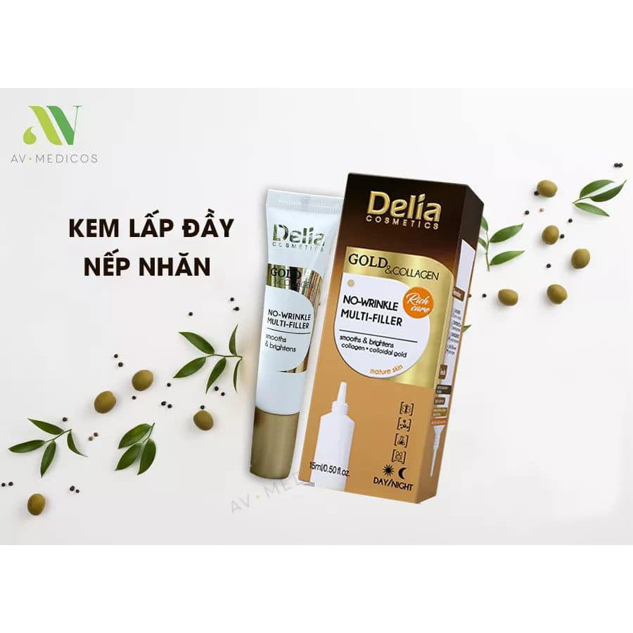 Kem mờ nếp nhăn DELIA - Kem giảm nếp nhăn Gold & Collagen dùng cho mọi loại da | BigBuy360 - bigbuy360.vn