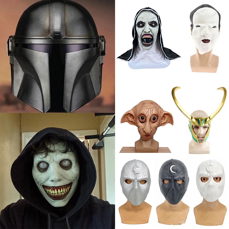 Mặt Nạ Hóa Trang Halloween 7 Kiểu Độc Đáo