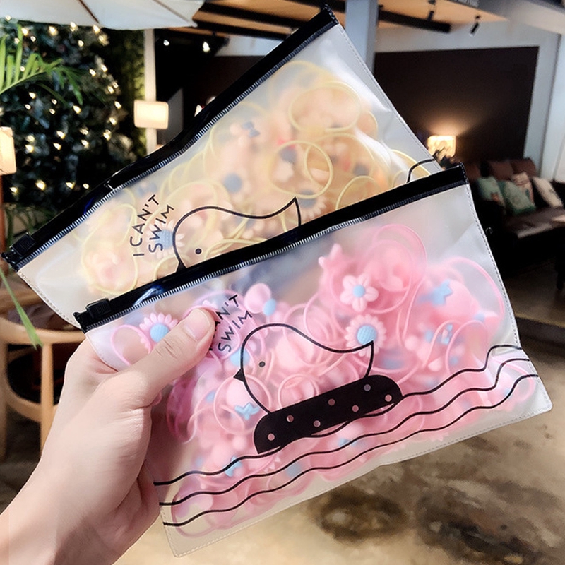 Set 20 Dây Cột Tóc Co Giãn Đáng Yêu Cho Bé Gái