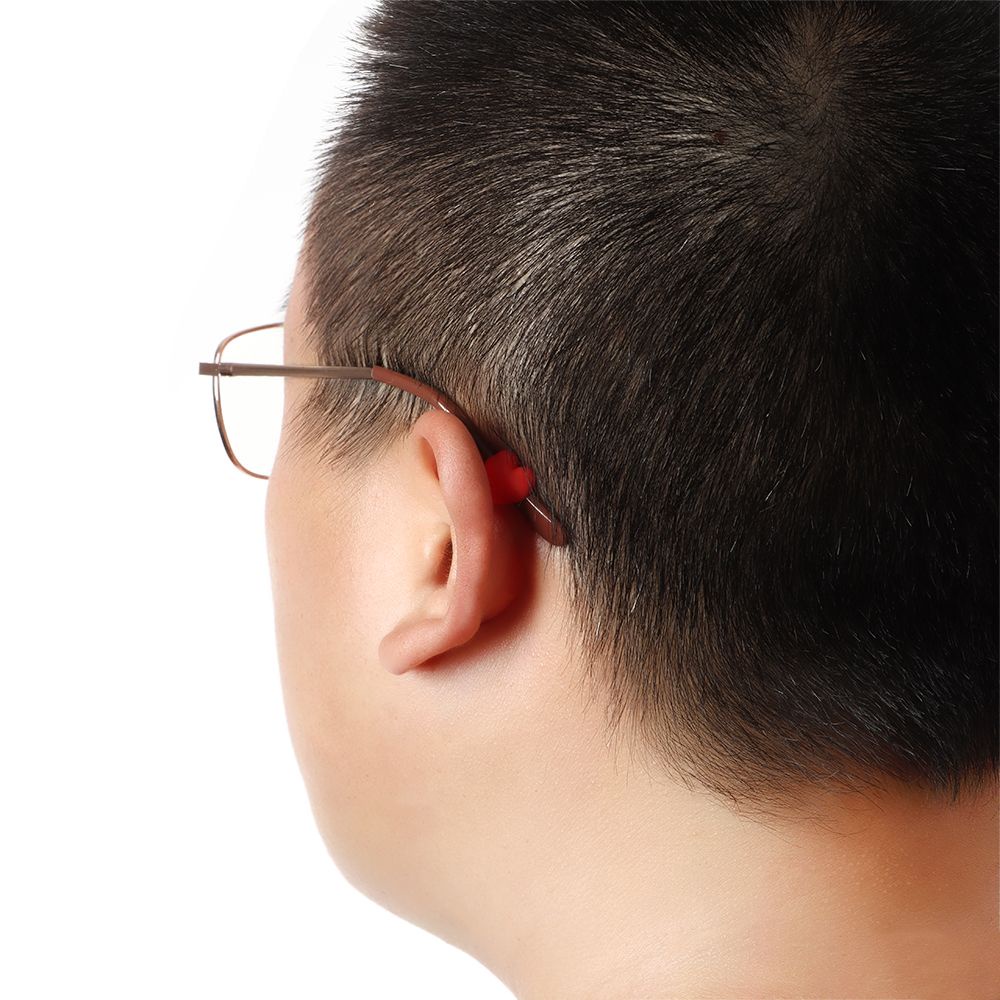 1 Cặp Phụ Kiện Giữ Mắt Kính Bằng Silicon Chống Trượt Nhiều Màu Thời Trang