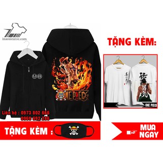 [KM Khủng ] Áo khoác in hình ACE | ÁO ONE PIECE  giá siêu rẻ nhất vịnh bắc bộ