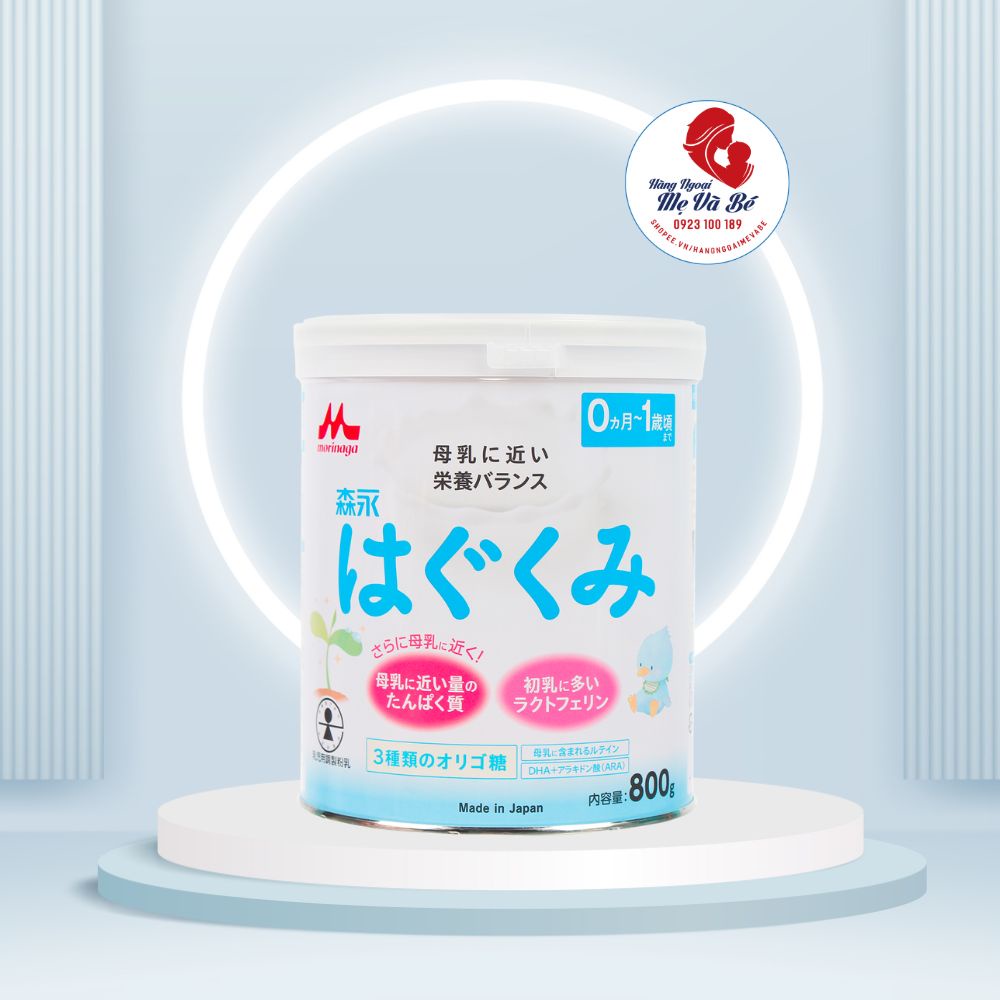 Sữa Morinaga, sữa bột cho bé Nhật Bản 800g (Date 2024)