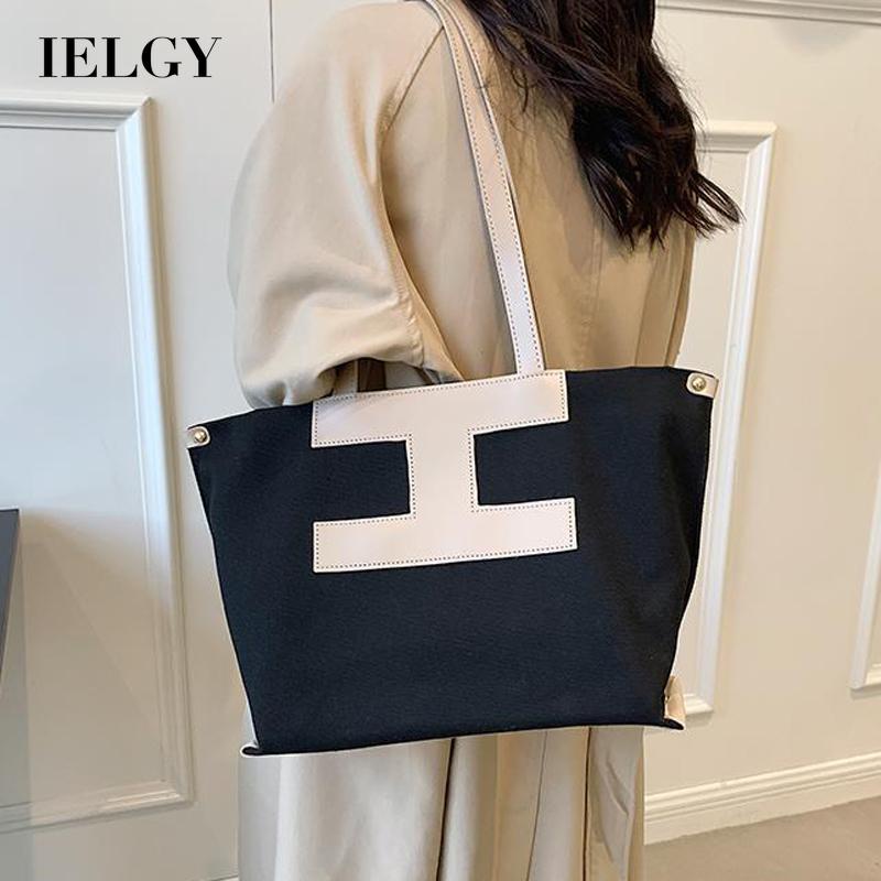 Túi tote Đeo Vai Bằng Vải Bạt Đa Năng Cho Nữ