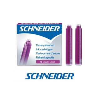Hộp 6 ống mực tím Schneider