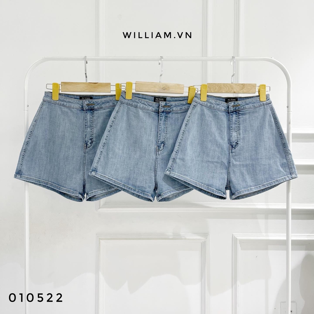 Short jean lưng cao nhạt 08101 (010522)