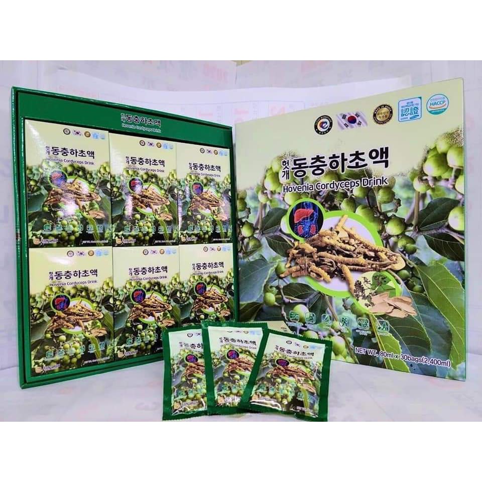 Nước bổ gan, giải rượu số 1 Hàn Quốc