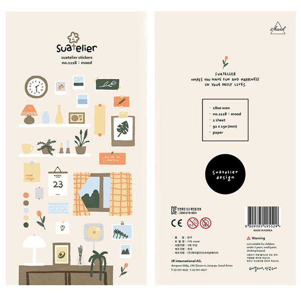 AUGUSTINA Nhãn Dán Trang Trí Vali / Điện Thoại / Văn Phòng Phẩm Hình Cô Gái Nấu Ăn DIY