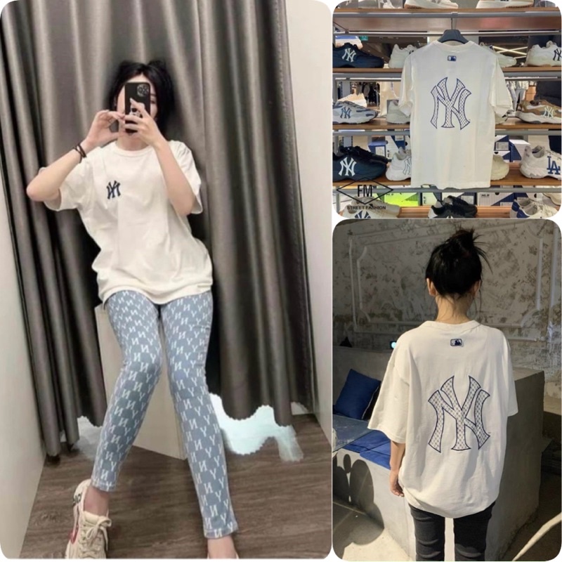 (Hàng Xuất Xịn) Áo Trắng MONOGRAM LOGO BACK TEE